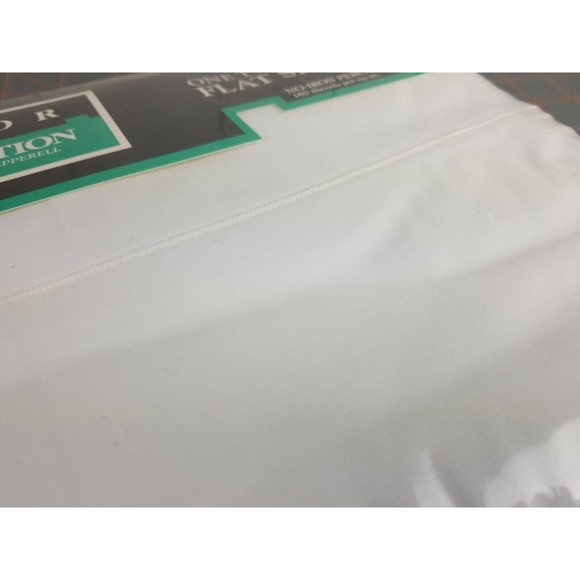 VINTAGE COLOR CONNECTION WESTPOINT White PEPPERELL TWIN XL TWIN SHEET 66X96 - Picture 6 of 8